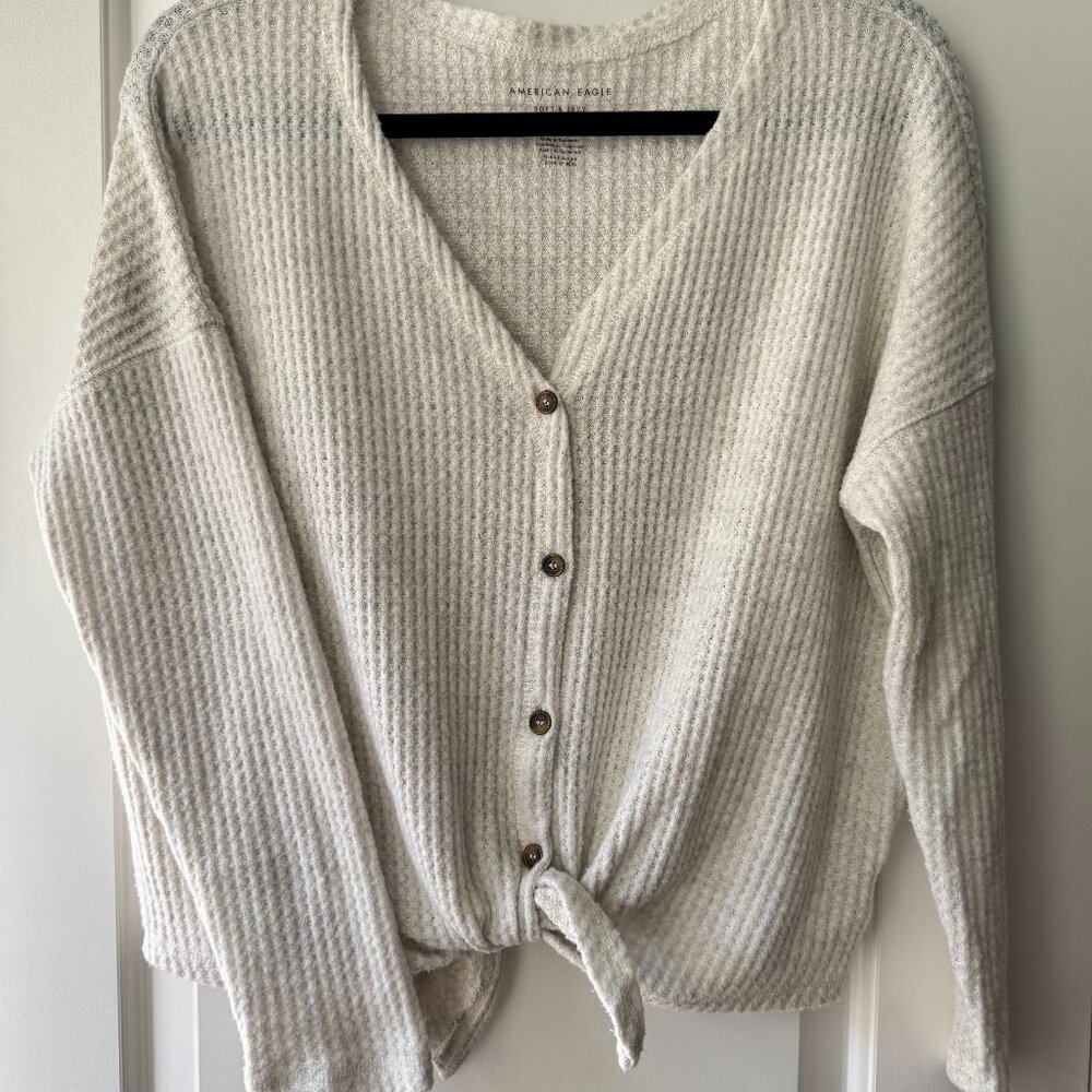 Waffle Long Sleeve Top